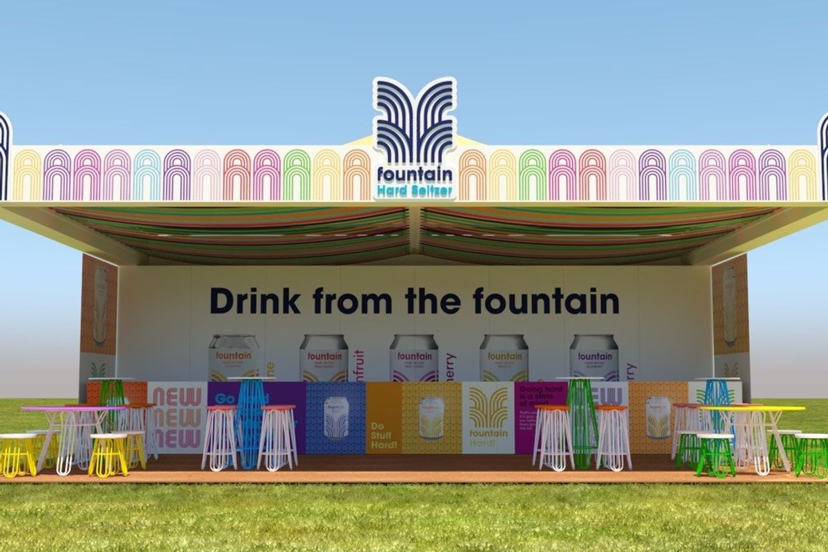 Fountain to drive hard seltzer category growth partnering music festivals