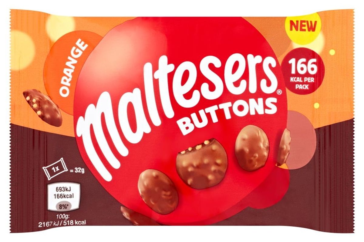 Maltesers launches new Orange Buttons