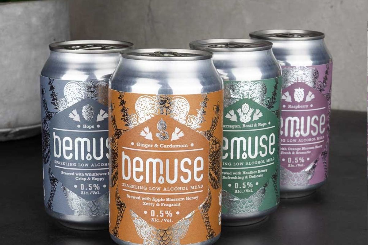 New low-alcohol sparkling craft mead range Bemuse launched