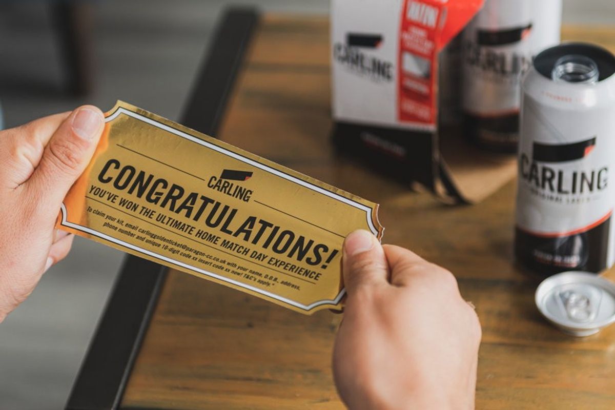 Carling offers ultimate football experience with new instant-win giveaway