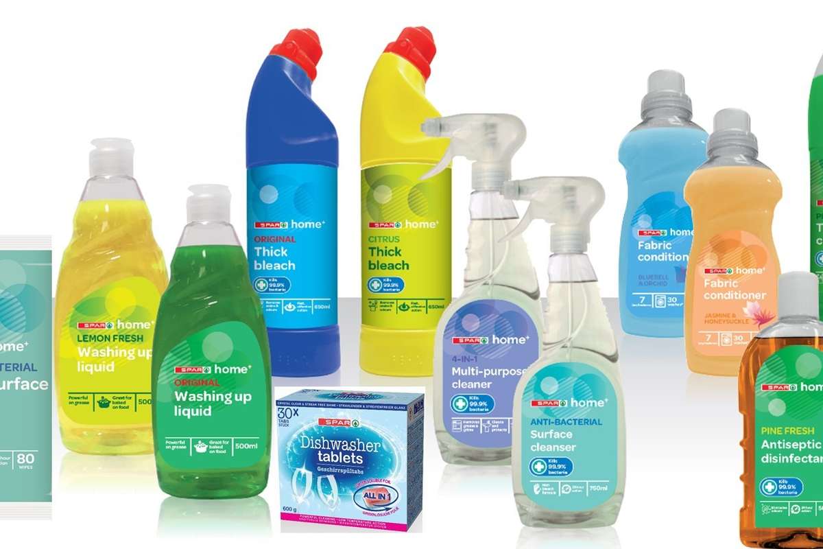 Spar relaunches own label household products range
