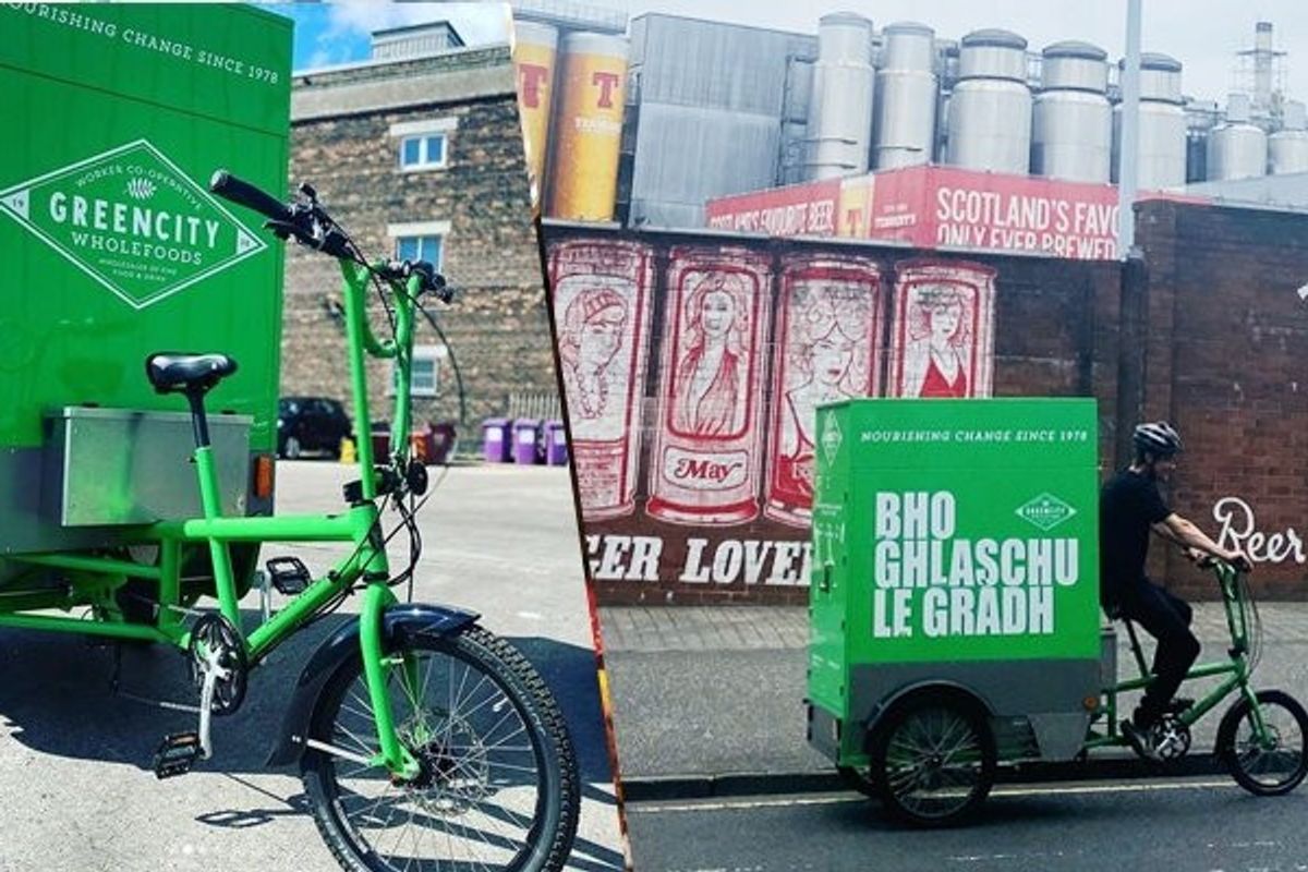 Glasgow wholesaler Greencity trials e-cargo trikes for delivery