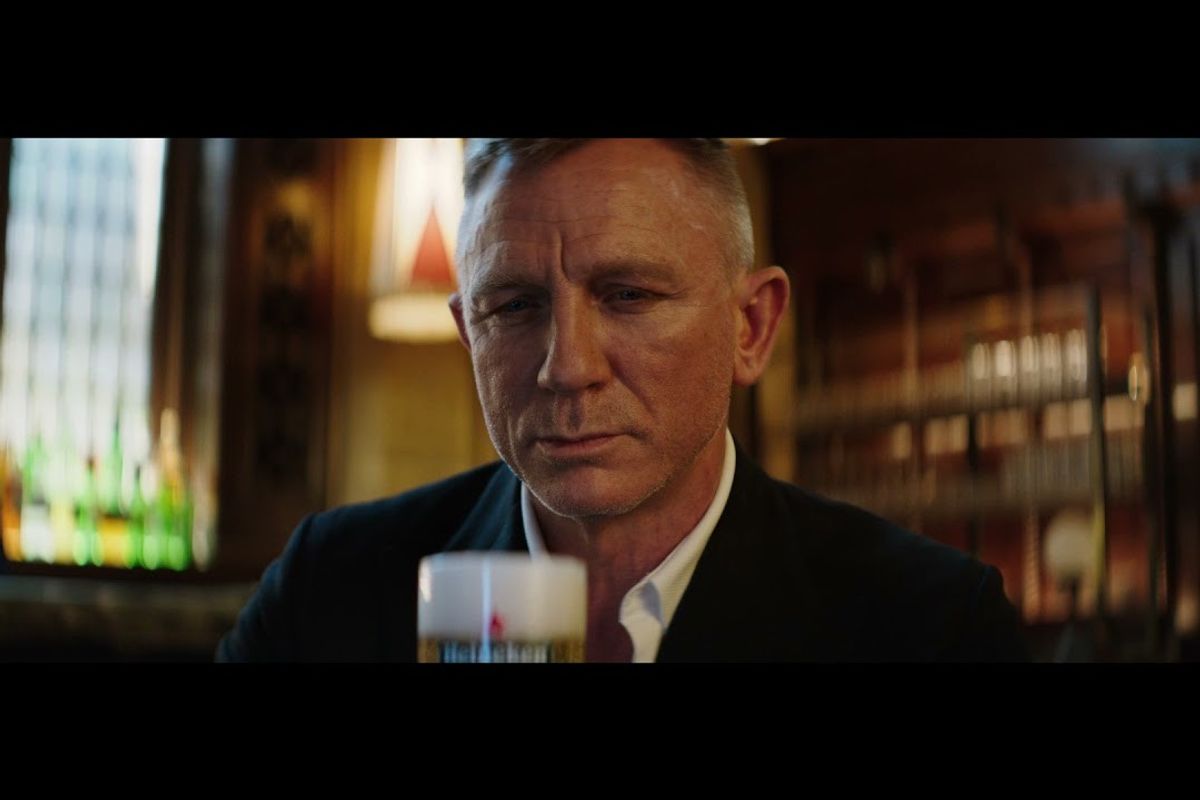 Heineken and Daniel Craig celebrate the release of No Time To Die
