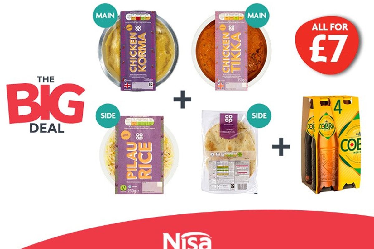Nisa partners with Big Deal for National Curry Week