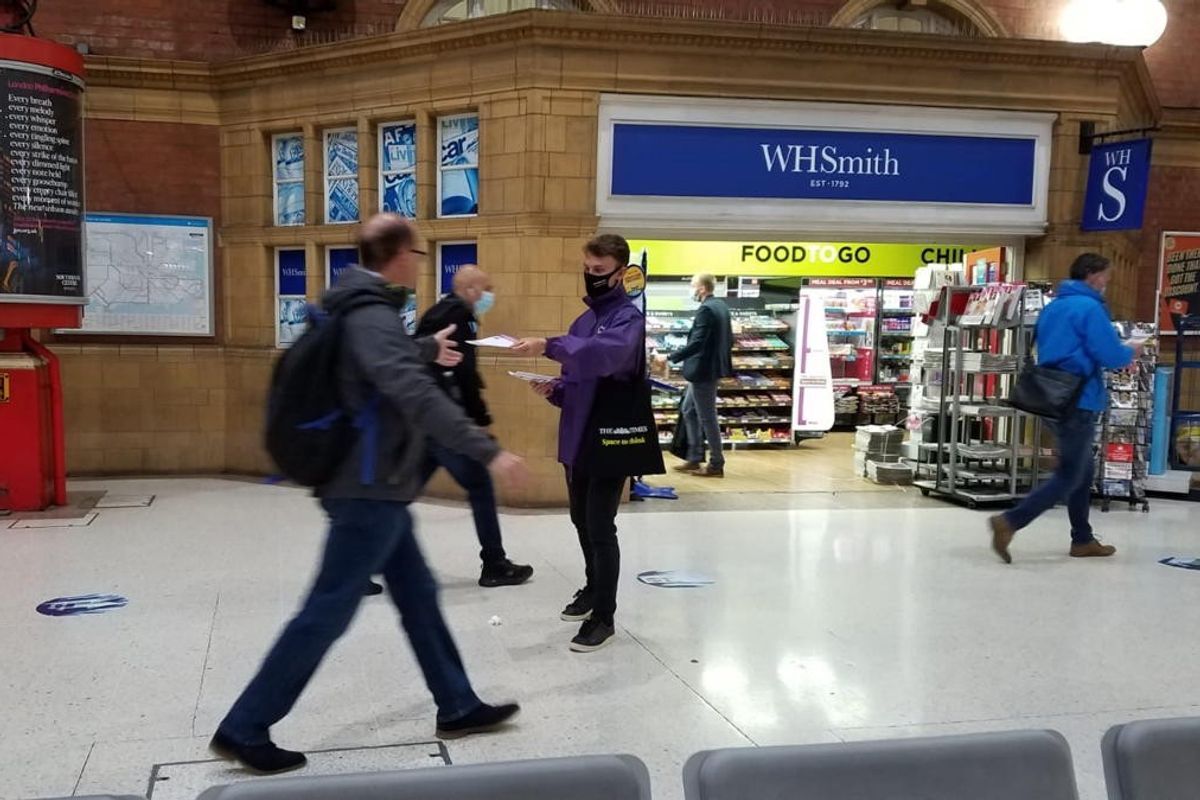 The Times unveils new sampling campaign targeting commuters