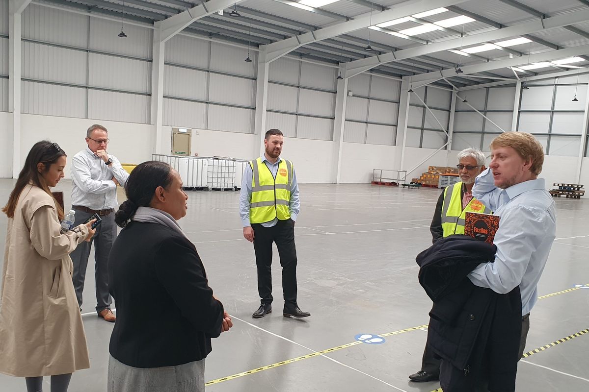 Bolton North East MP in flavour heaven on Fazilas factory tour