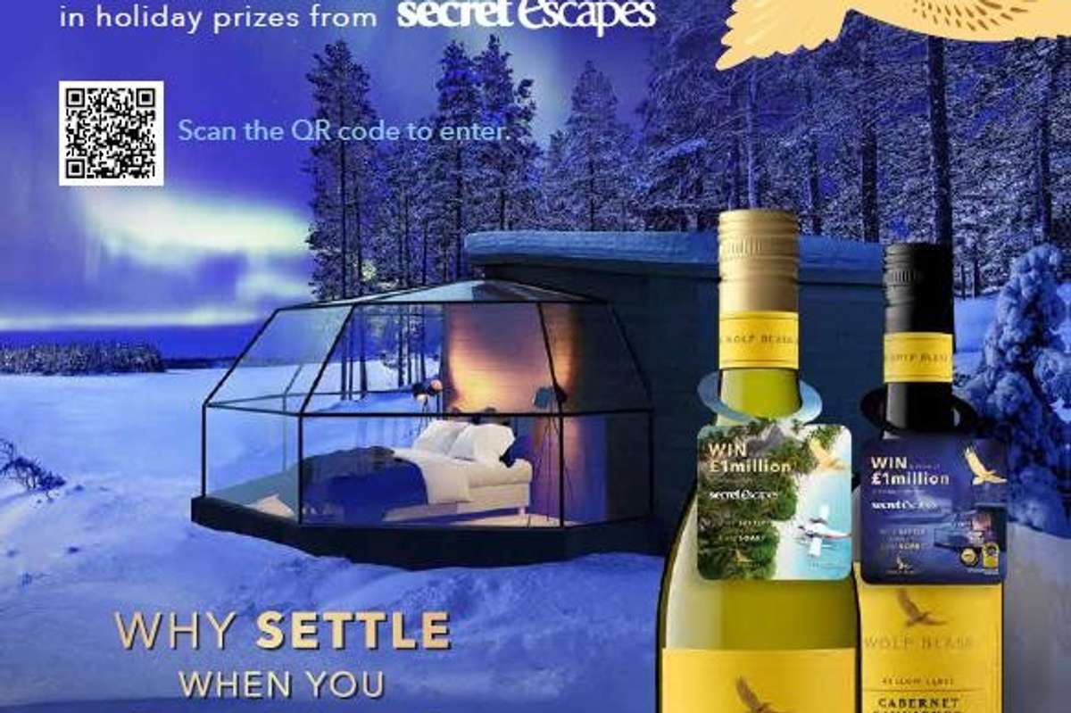 Wine brand Wolf Blass unveils new £1m campaign with luxury travel prizes