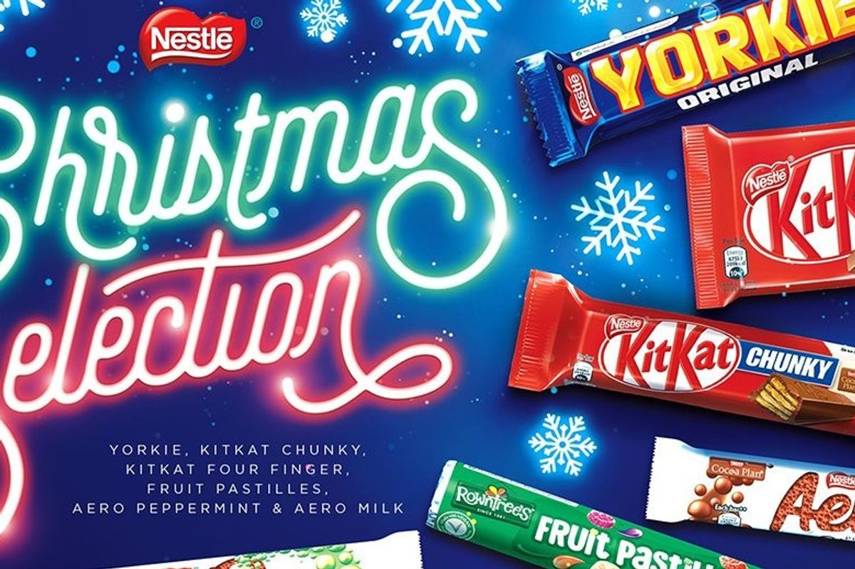 Nestlé unveils Christmas confectionery range