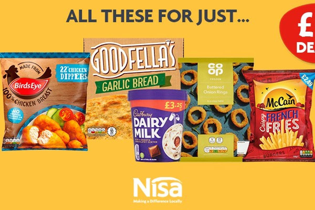 Nisa brings back £5 freezer-filling deal