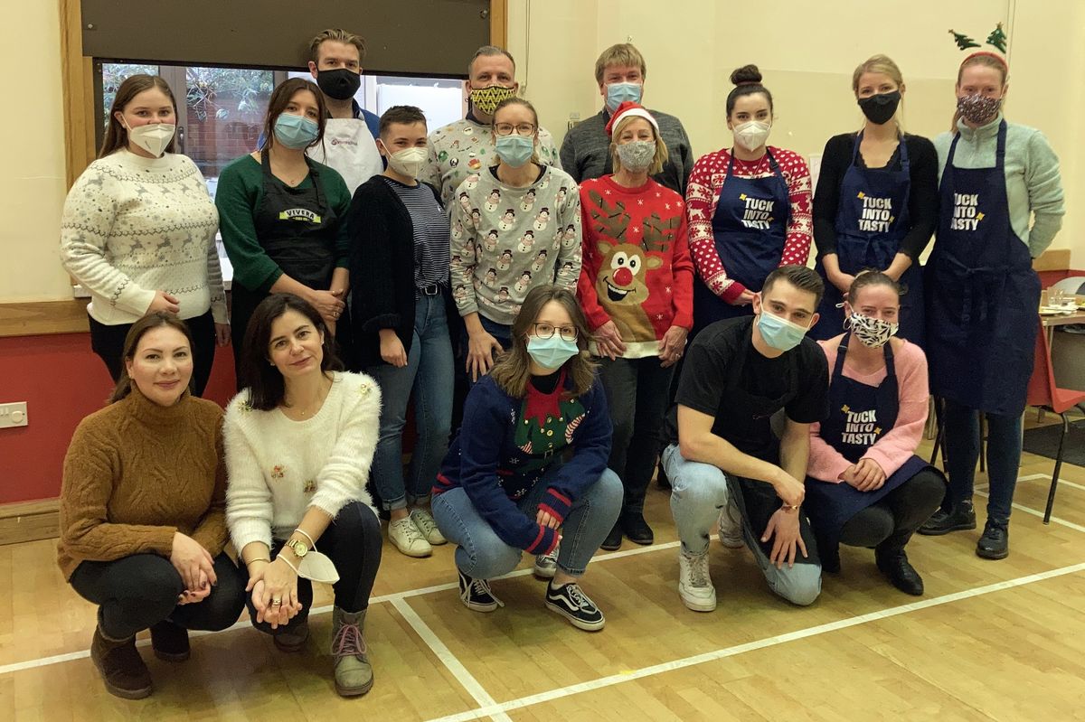 ‘Compleat’ Christmas meal prepared for local charity
