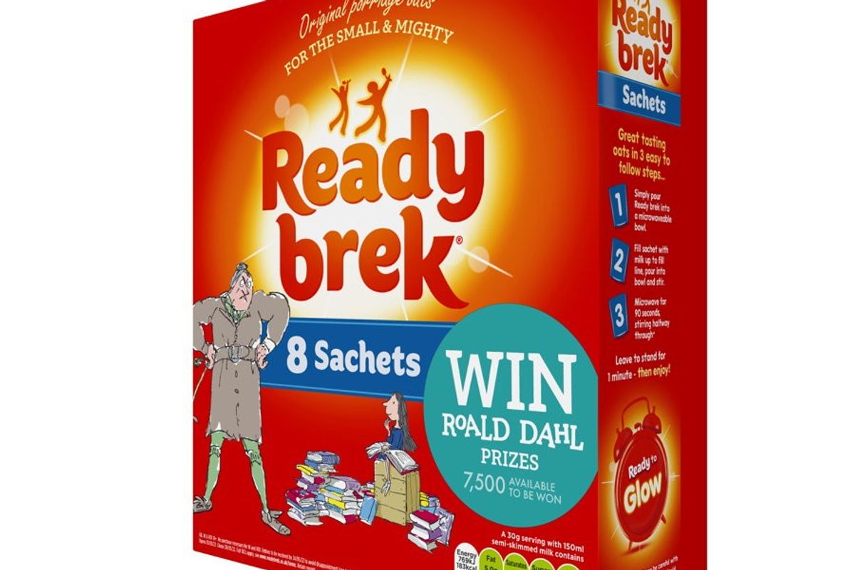 Ready brek unveils limited edition Roald Dahl packs along with new promotion