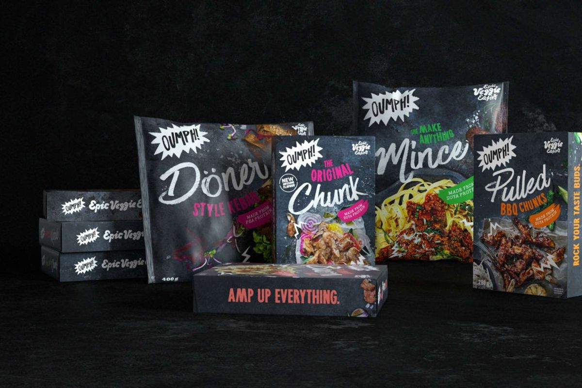 Oumph introduces recyclable cardboard packaging