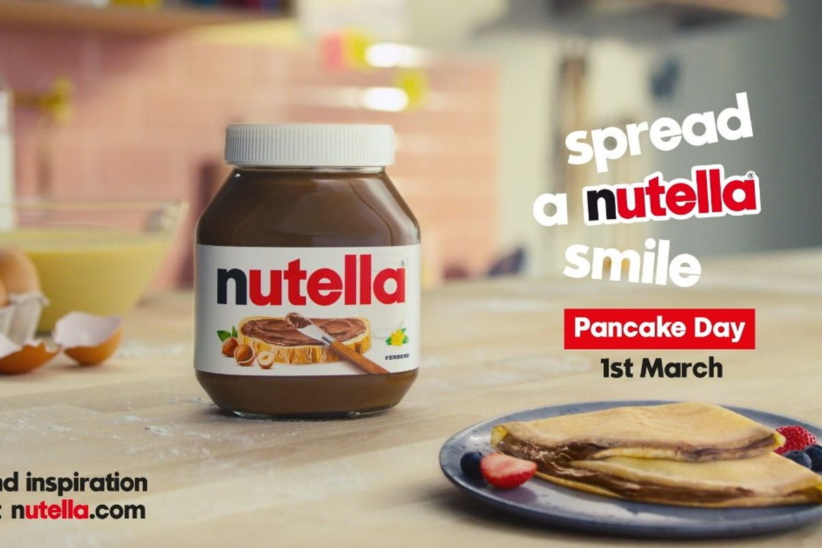 Ferrero unveils Nutella TV ad for Pancake Day