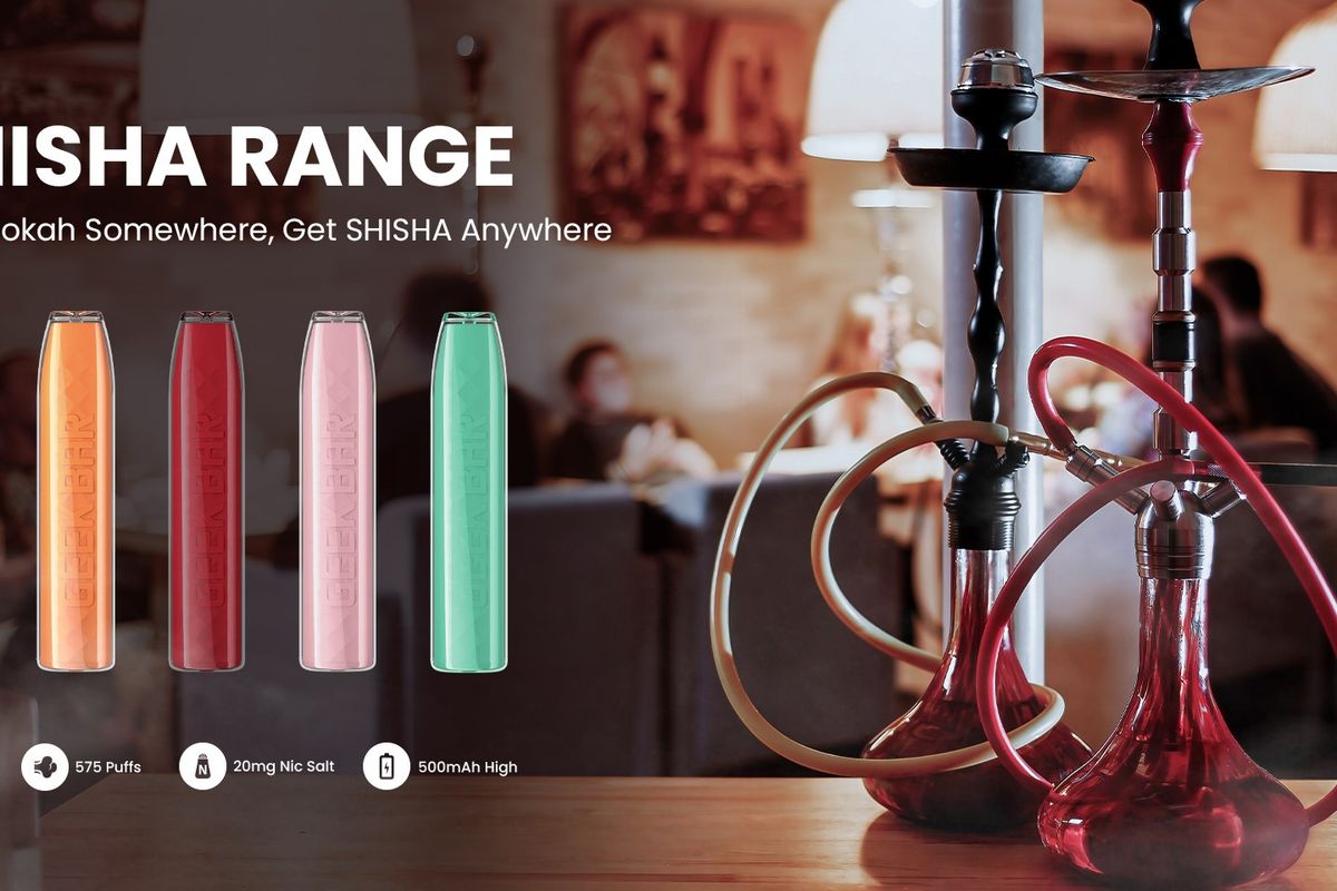 Geek Bar launches its first shisha range