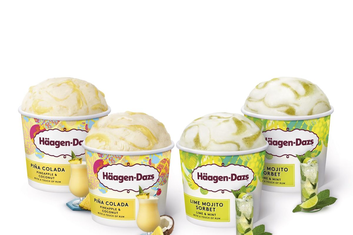 Häagen-Dazs' new multi-format summer cocktail collection
