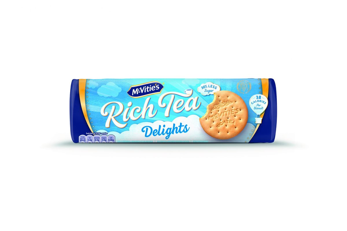 McVitie’s expands portfolio with lighter version of Rich Tea