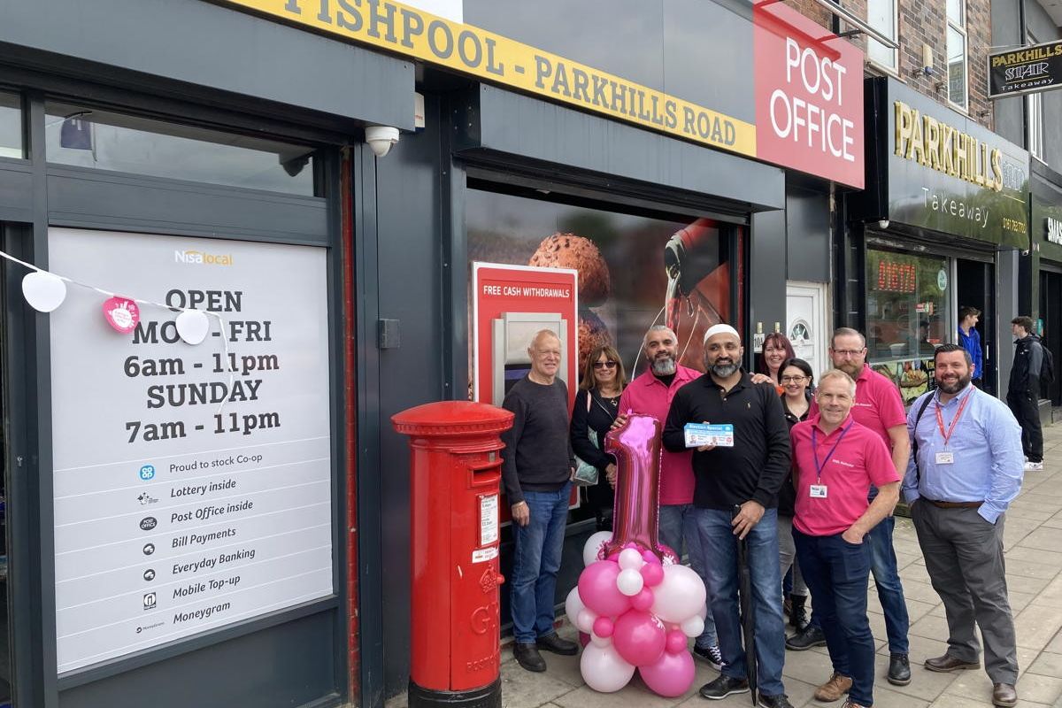 In-store celebration marks first anniversary of Fishpool Nisa store