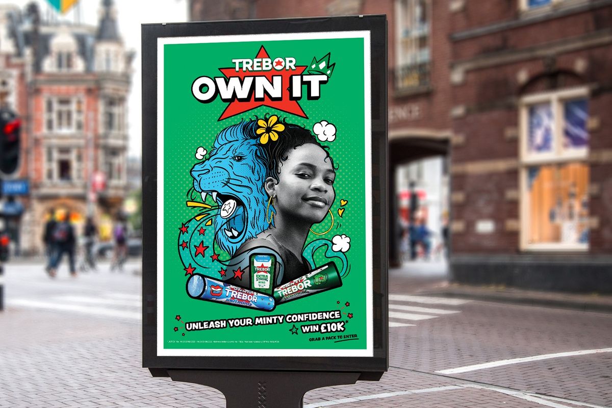 Trebor's 'Own It' campaign now live in key locations