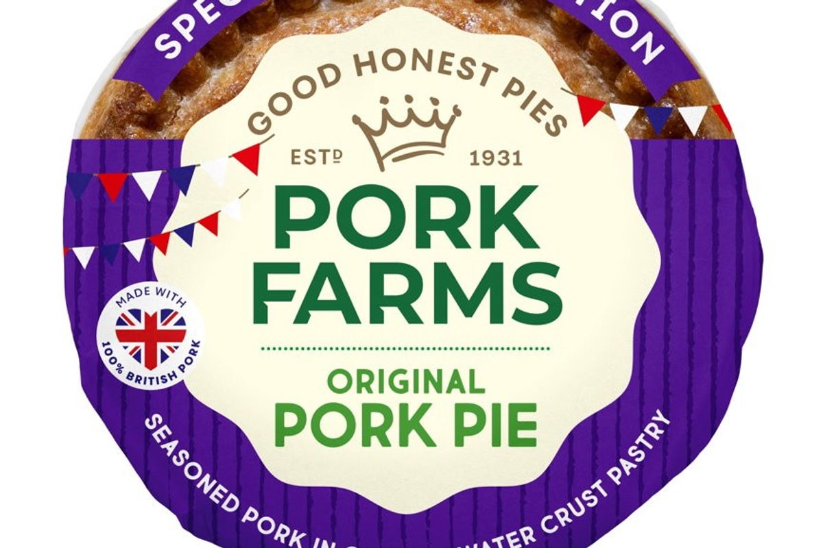 Pork Farm releases Platinum pork pie and new look in time for Jubilee