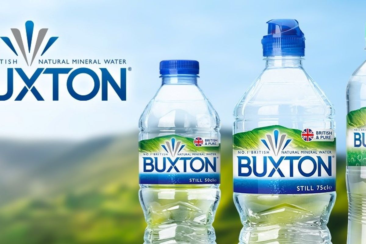 Buxton bottles now made of recycled plastic