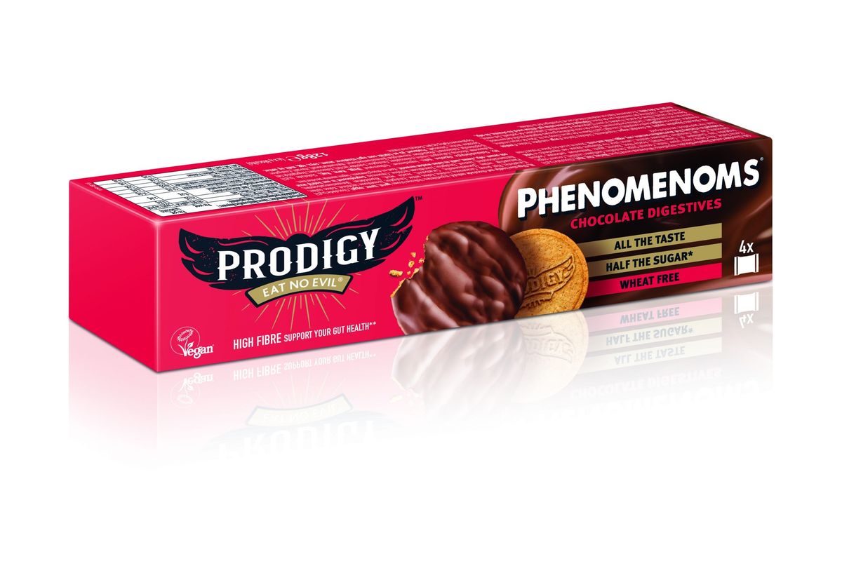 Prodigy launches ‘Phenomenoms’ – new plant-based chocolate biscuit range