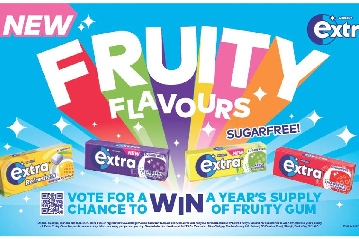 Mars Wrigley drives fruity gum sales with Flavour Vote campaign