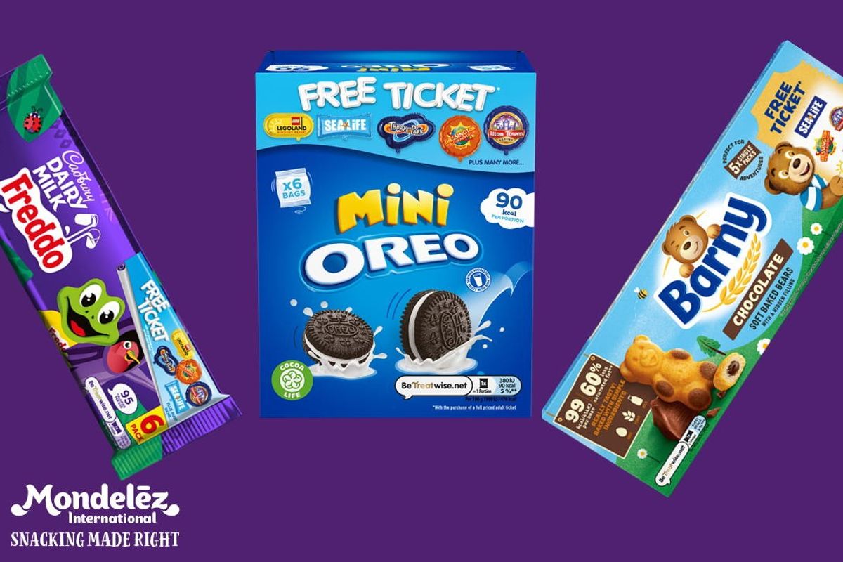 Mondelēz pilots QR codes with sustainability and wellbeing information on UK packs