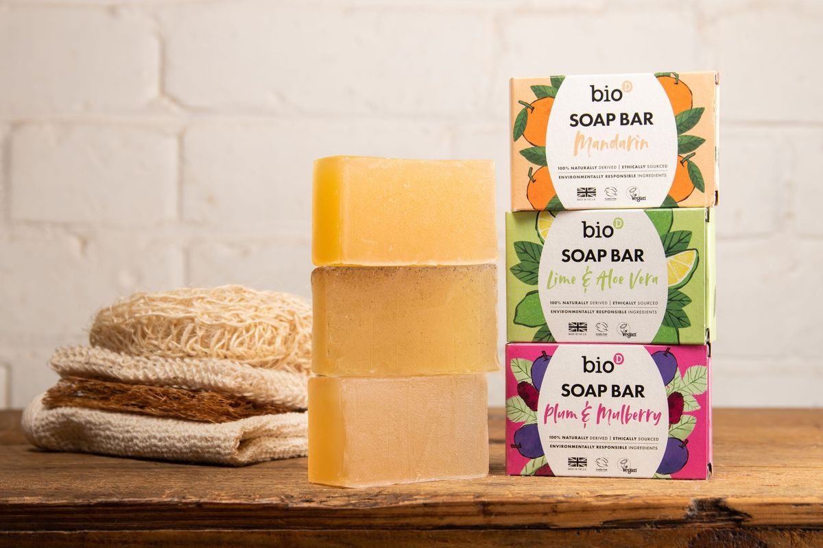 Bio-D launches new soap bar range