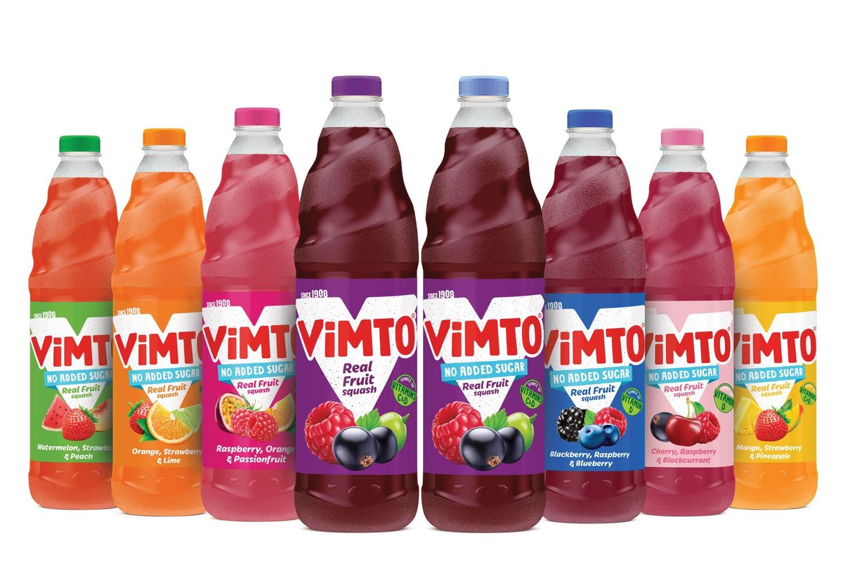 Nichols plc launches new bottle for best-selling Vimto