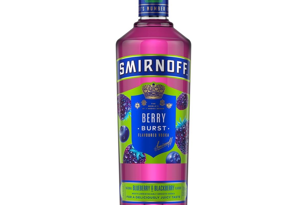 Smirnoff expands flavoured vodka range with new Berry Burst