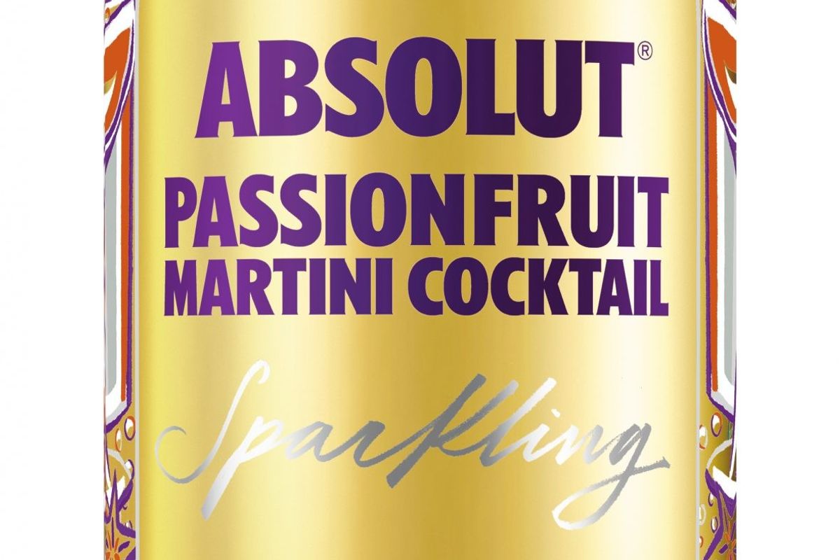 Absolut new Passionfruit Martini RTD for at home and on-the-go