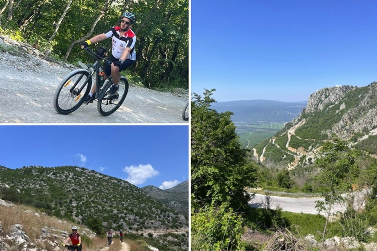Charity cyclists complete Bike Bosnia challenge