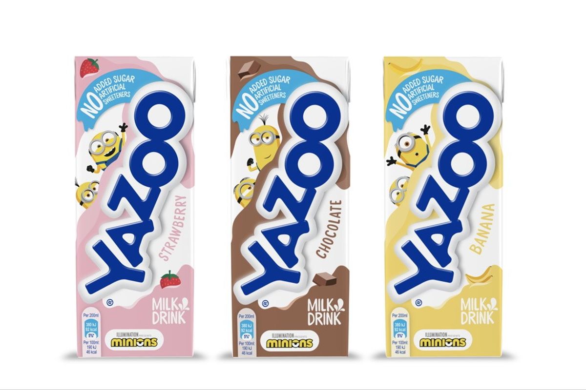 YAZOO KiDS unveils new packaging as it extends Minions partnership