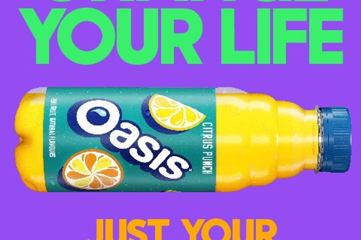 Oasis refreshes summer lunches with fruity new campaign