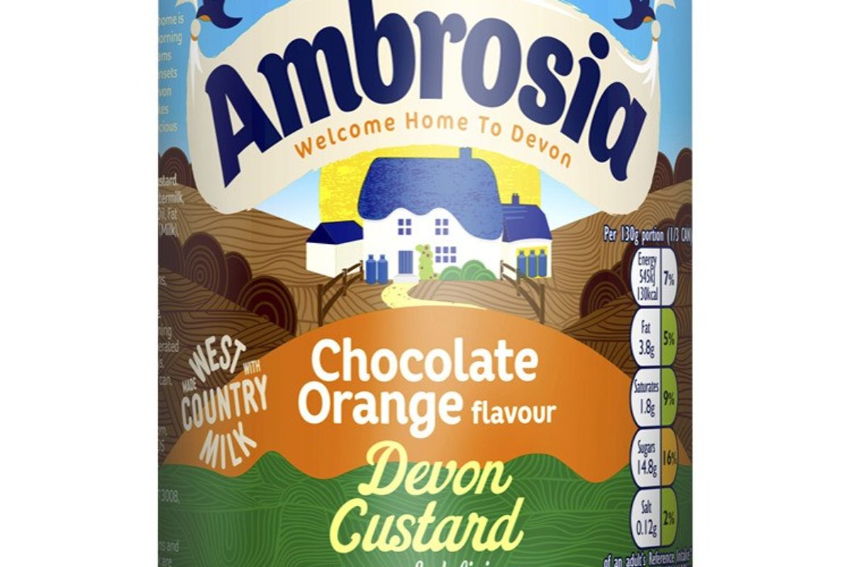 Ambrosia adds Chocolate Orange Custard to dessert range
