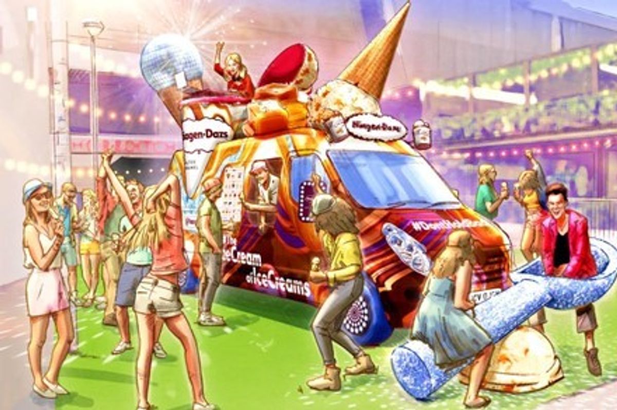 Häagen-Dazs unveils ‘ice cream van of ice cream vans’