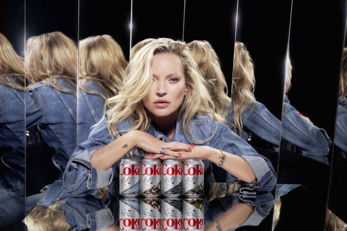 Diet Coke reveals new can designs in Kate Moss’ first campaign as creative director