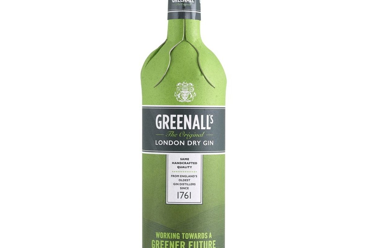 Greenall's gin launches pioneering paper bottle
