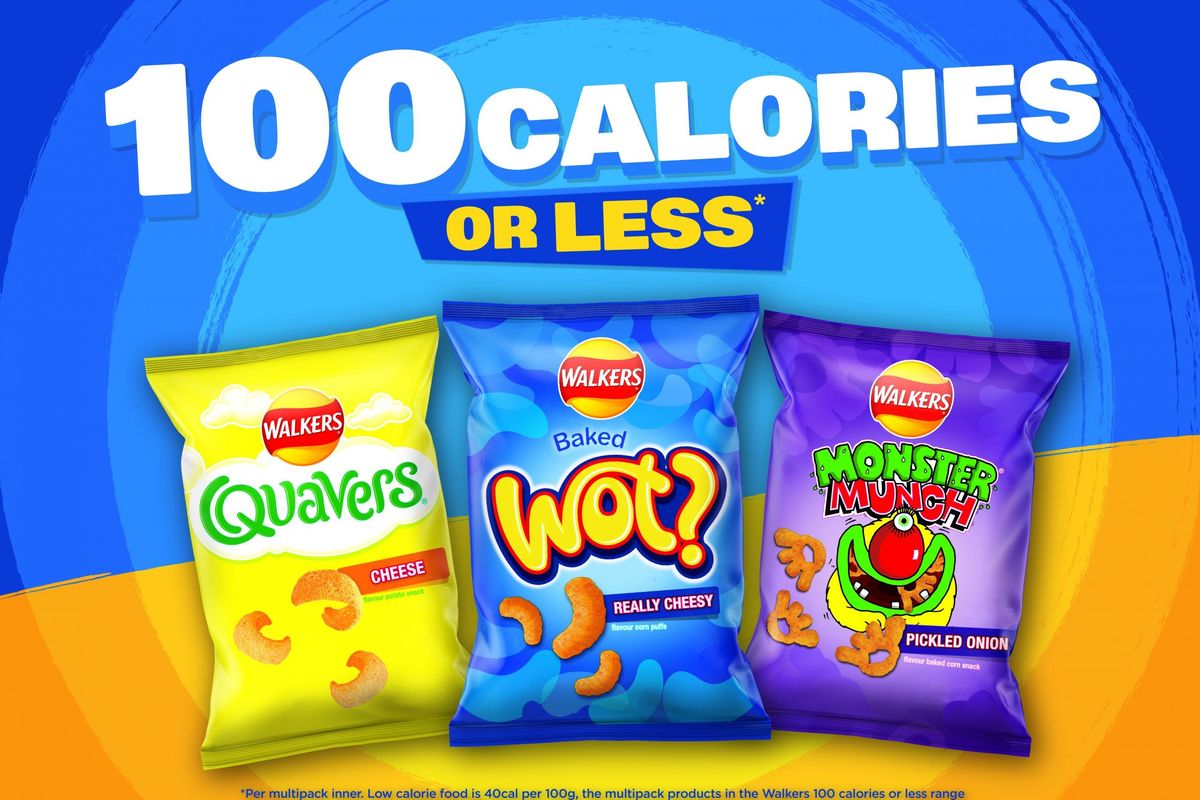 Walkers’ 'surprising' new campaign highlights sub-100 cal family favourites