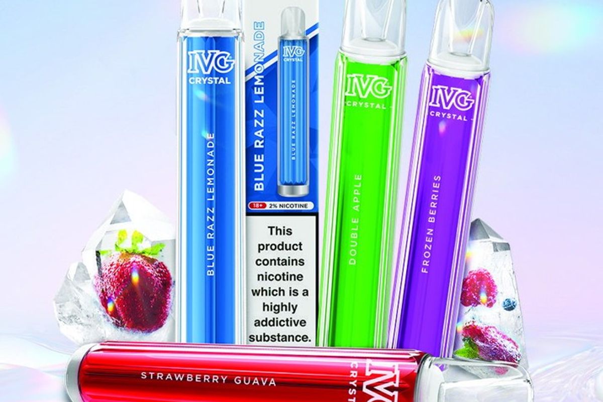 IVG launches new mesh coil disposable vape Crystal