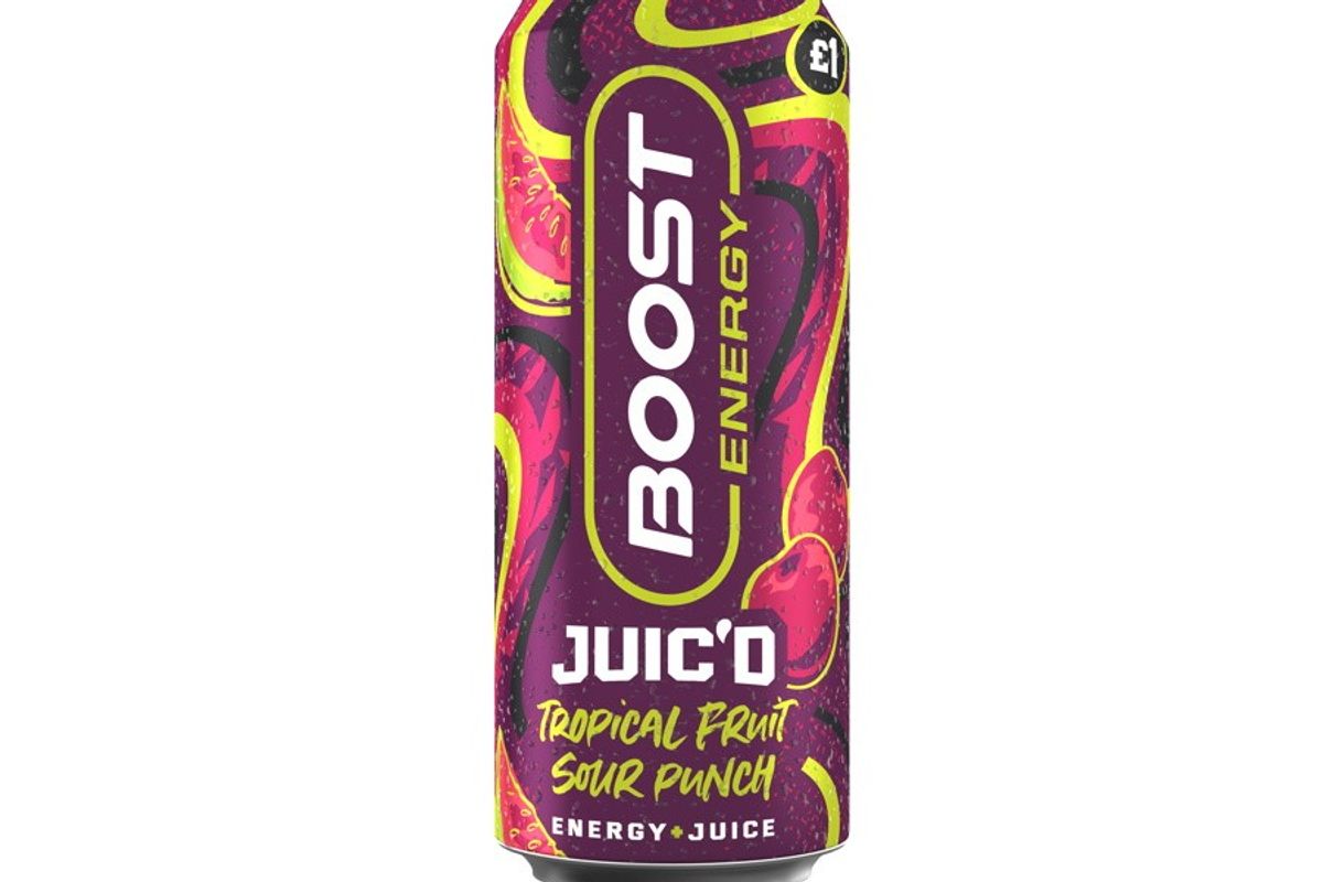 Boost Drinks adds fourth flavour to Juic’d 500ml can range