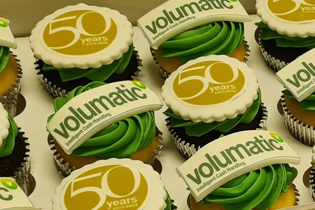 Cash-handling experts Volumatic celebrates 50th anniversary