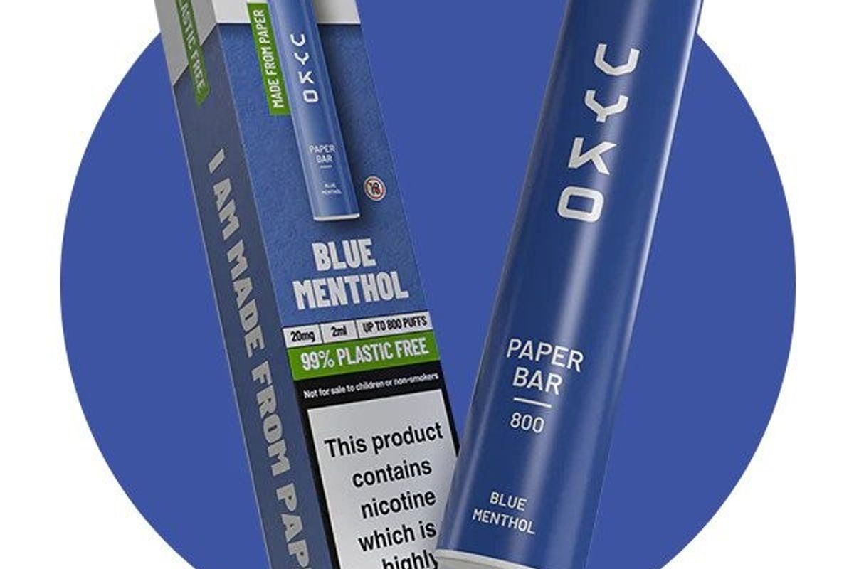 Vyko launches plastic free disposable vape Paper Bar