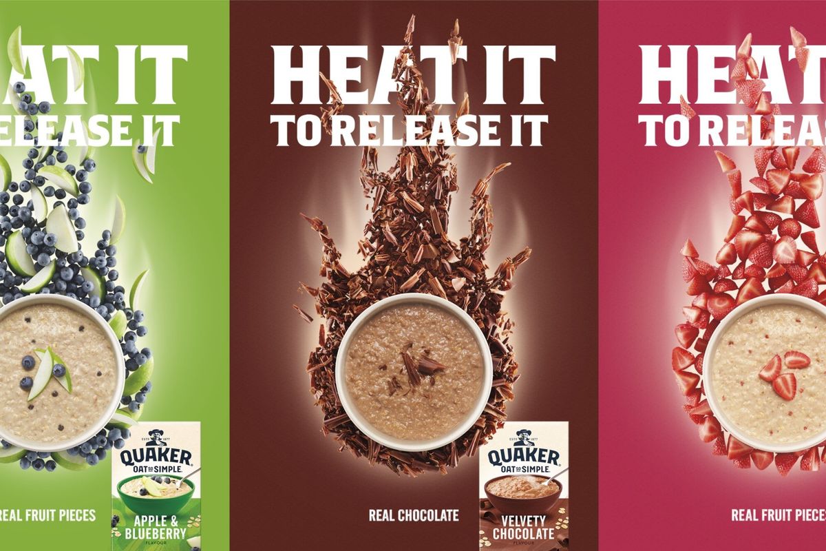 This autumn, Quaker launches new ‘Heat it to Release It’ campaign