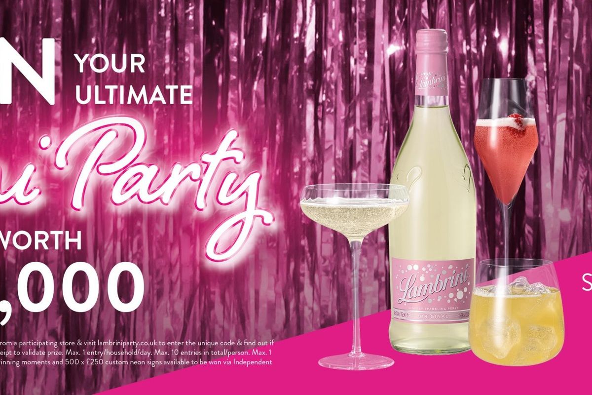 Lambrini brings the 'Ultimate Brini Party' to shoppers