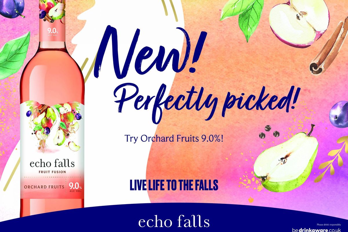 Echo Falls unveils new Orchard Fruits flavour