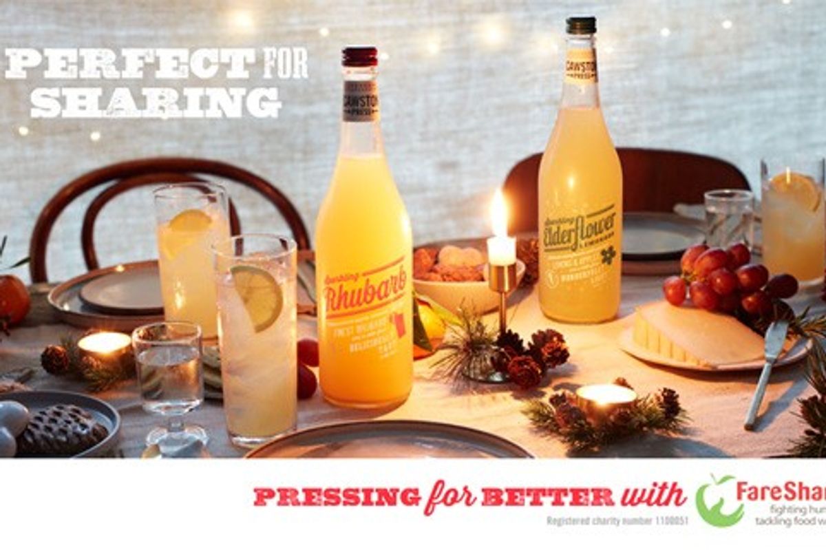 Cawston Press partners with FareShare to provide 140,000 drinks and meals