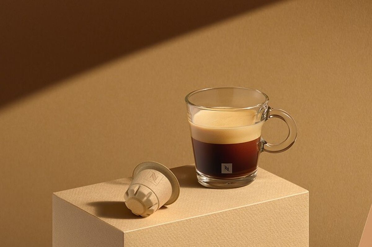 Nespresso unveils paper-based compostable coffee capsules