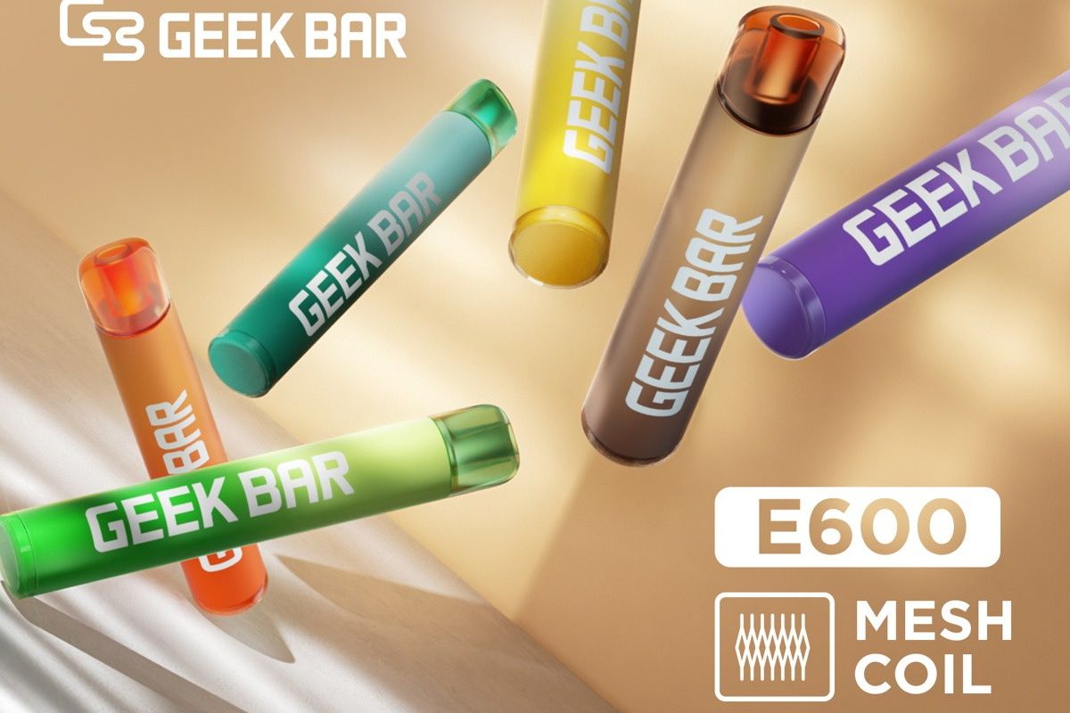Geek Bar unveils revamped E600 range