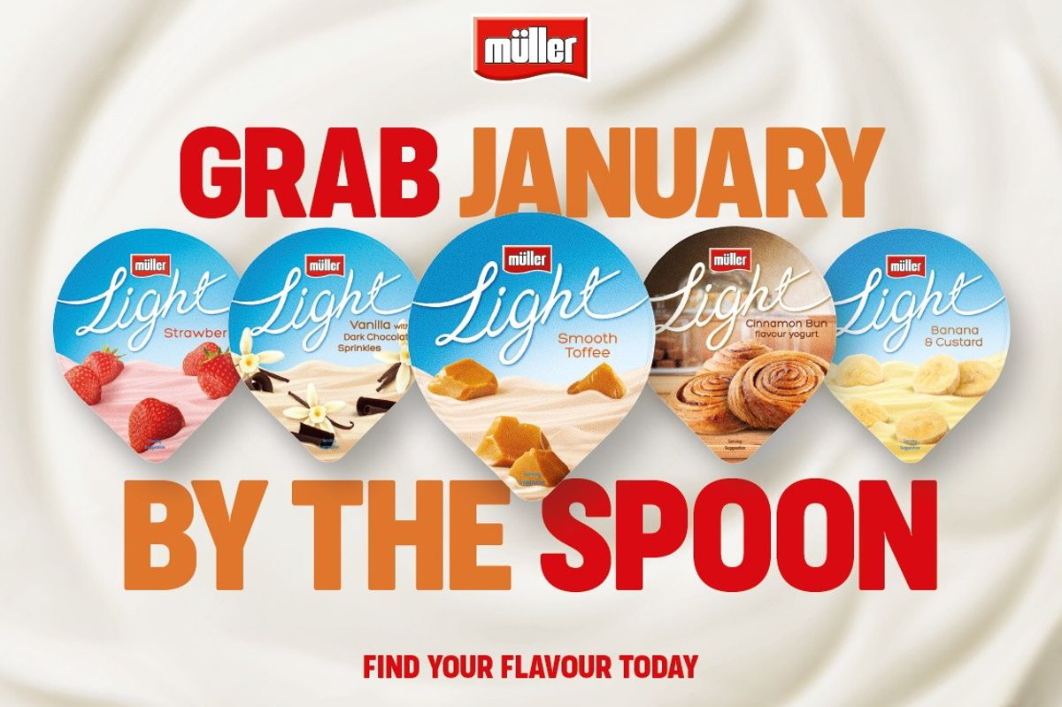 Müller kicks off the year with new Müllerlight campaign